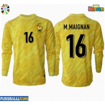Frankreich Mike Maignan #16 Torwart Heimtrikot EM 2024 Langarm